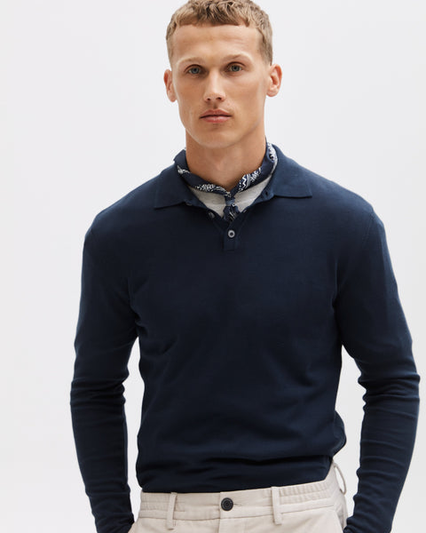 Long sleeve polo online jumper