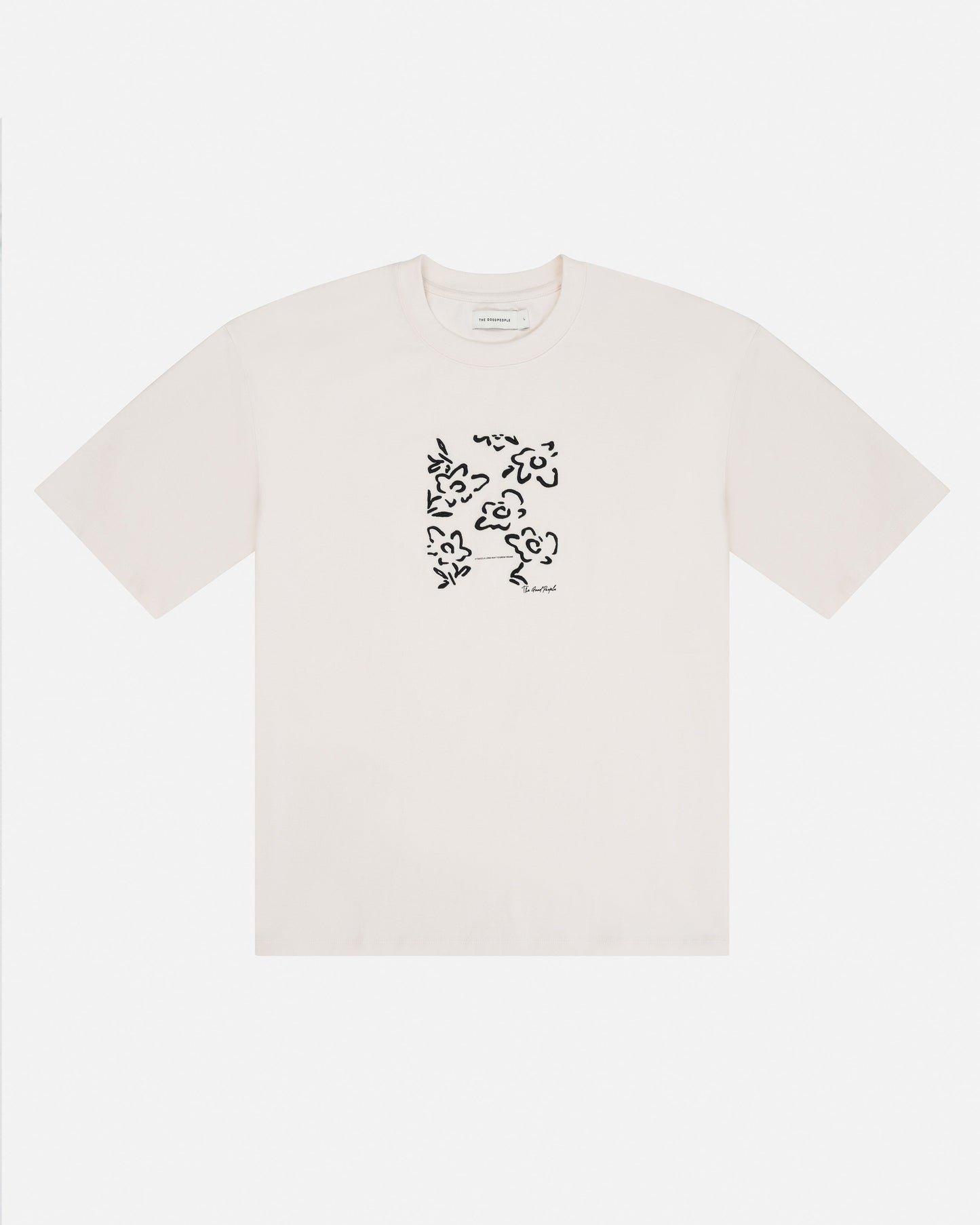 Relaxed fit Embroidered Tee