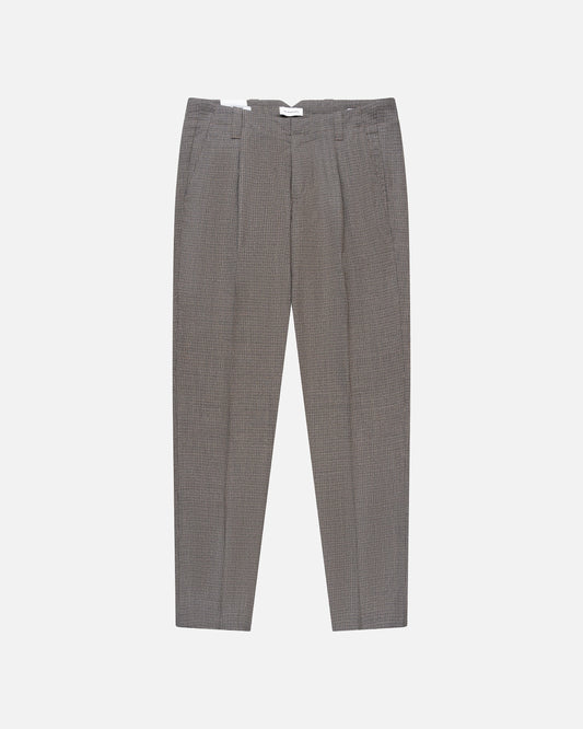 Bart Tapered Check Trousers