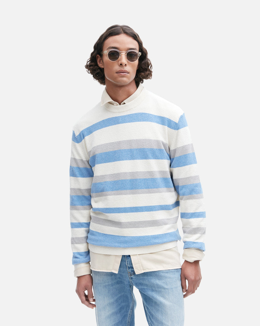 Striped Boucle Knit