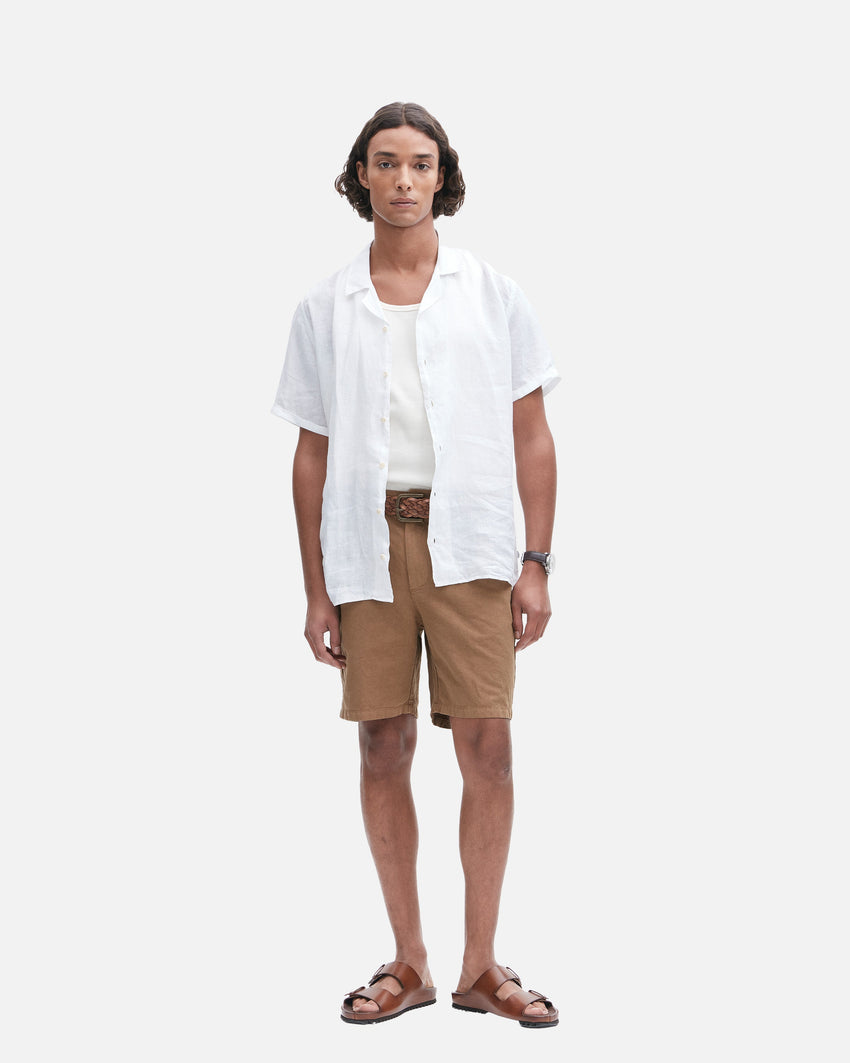 Linen Short Sleeved Shirt