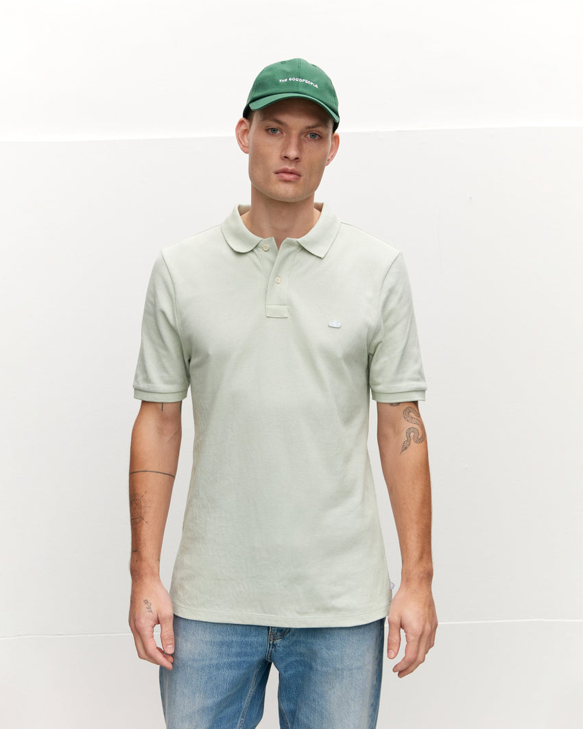 Polo With Cloud Patch