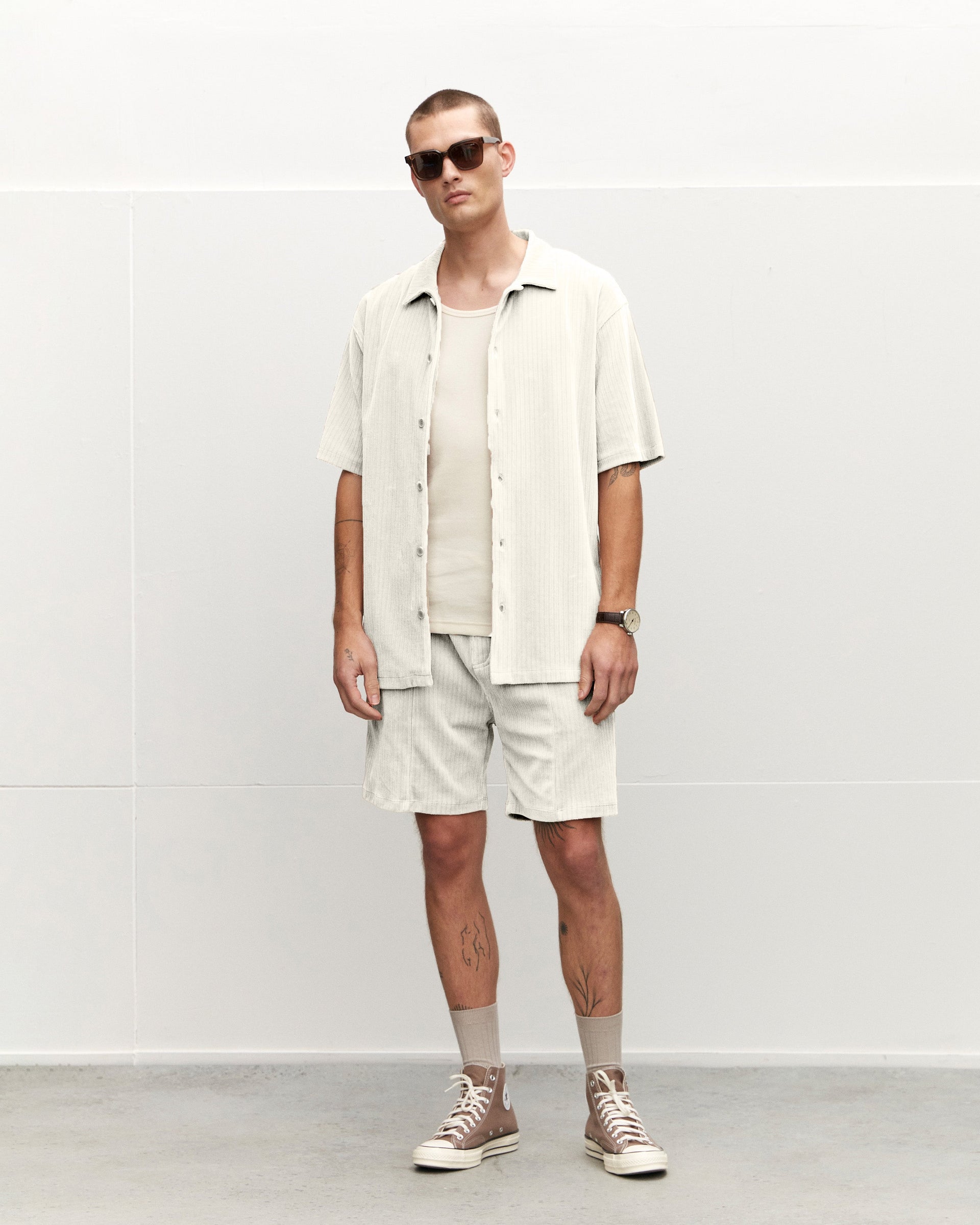 Relaxed Cotton Short - The GoodPeople