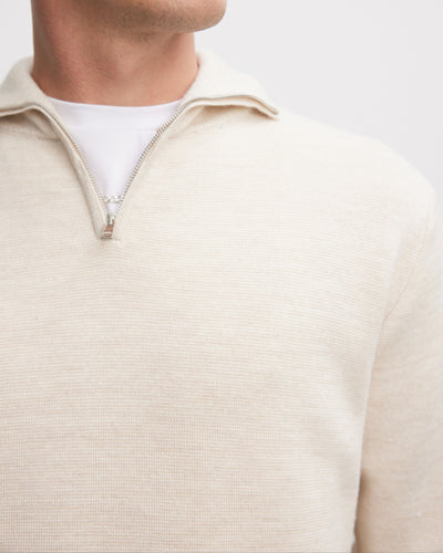 Technical Zipper Knit