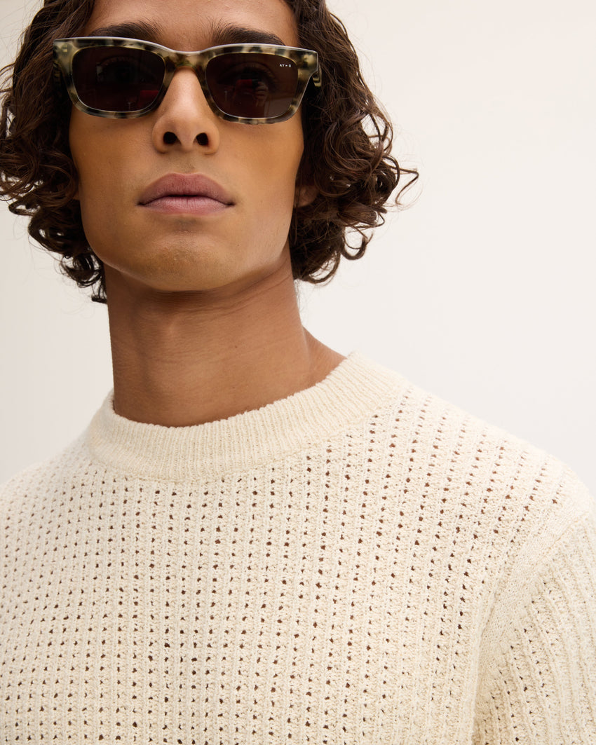 Open-Knit Cotton tee
