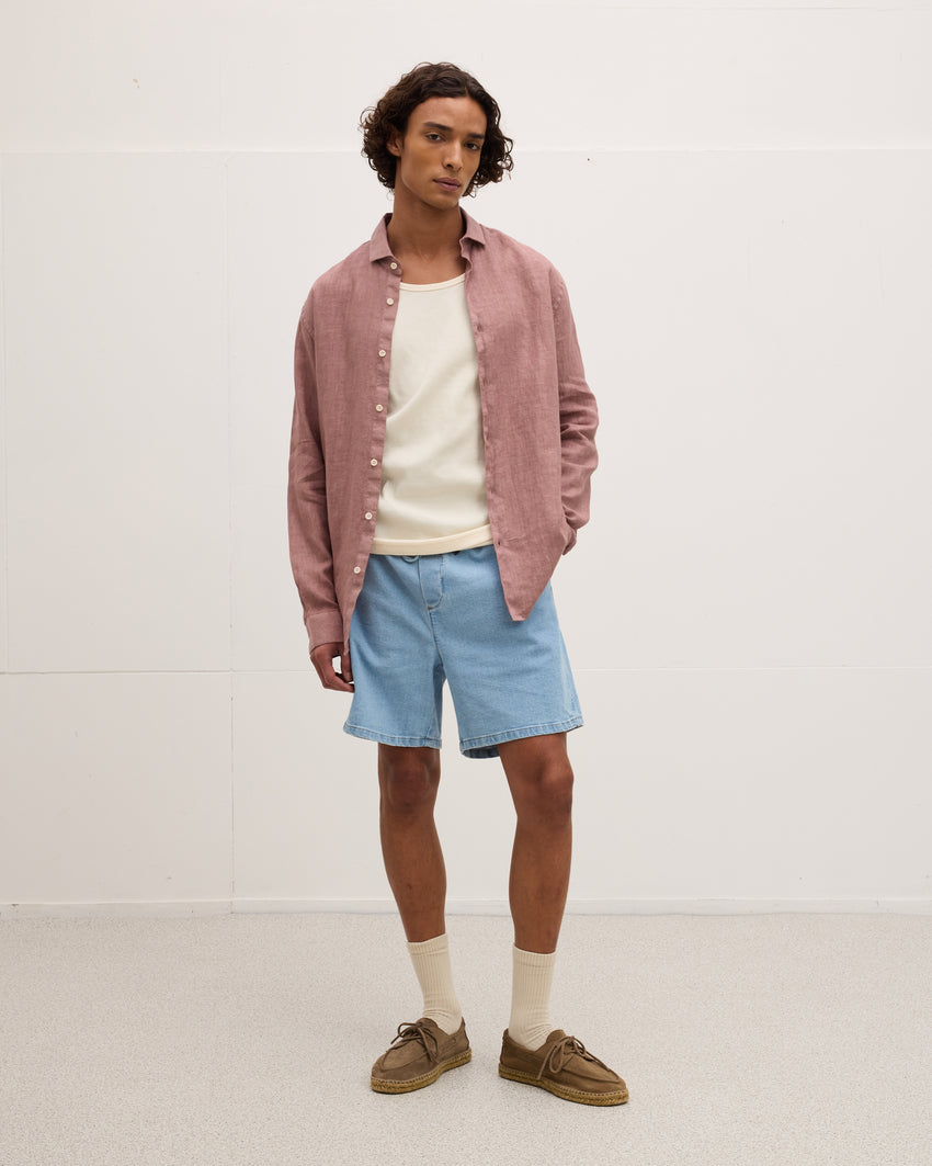 Linen Garment Dye Shirt