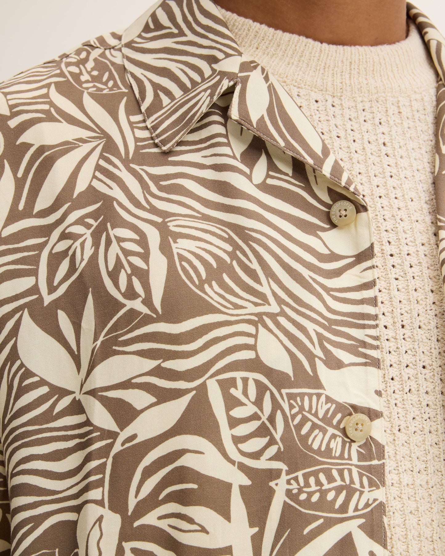 Short Sleeved Loose-fit Shirt