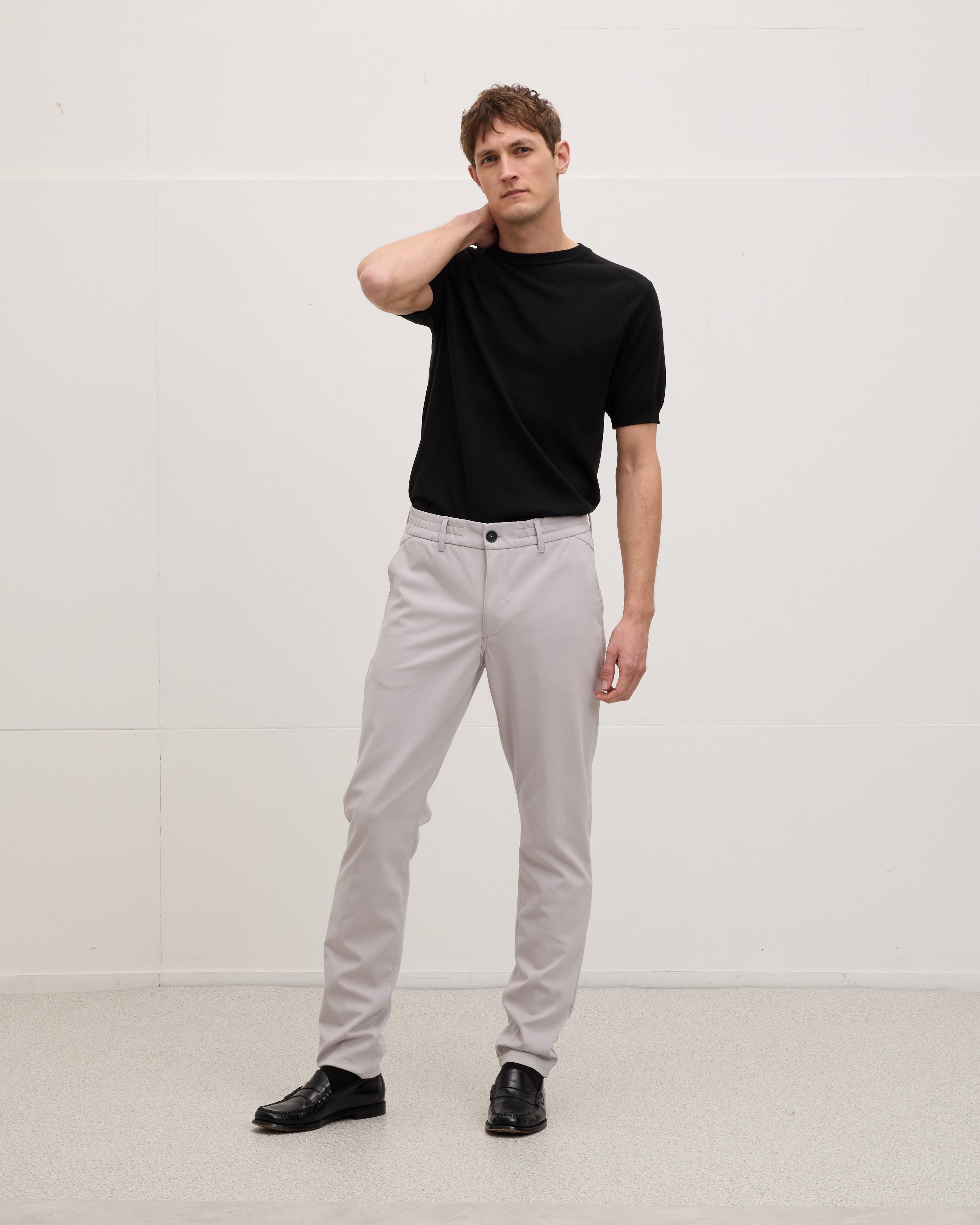 Soft Slim Fit Trousers