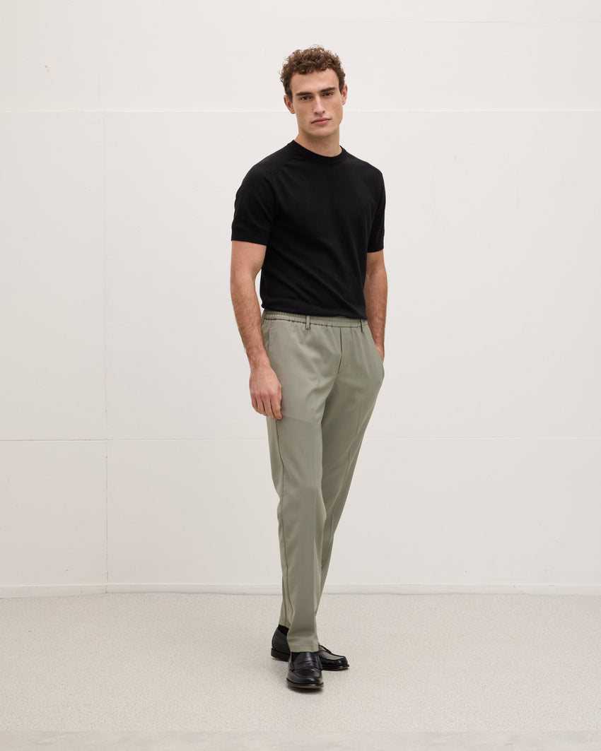 Straight Fit Trousers