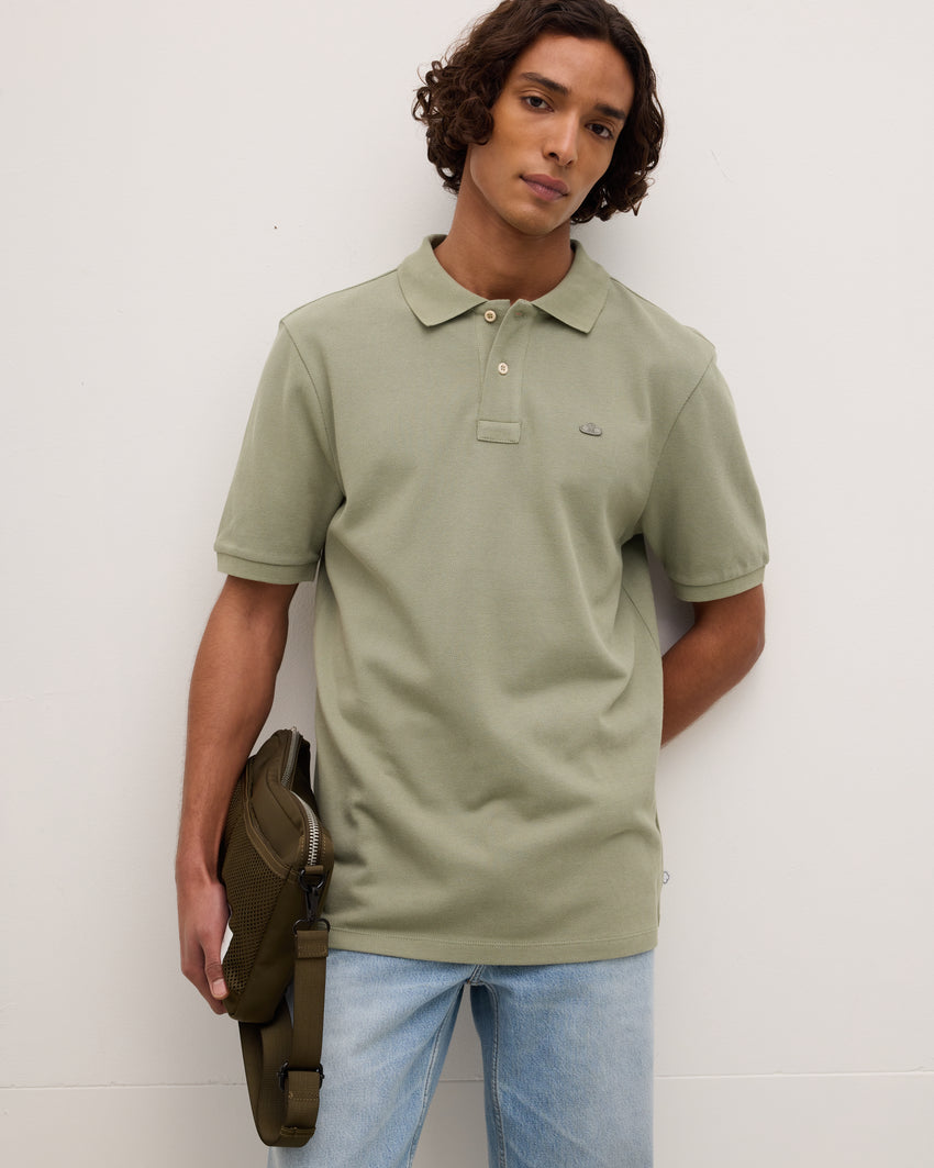 Polo With Cloud Patch