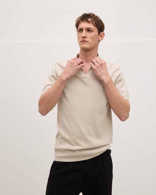 Italian Textured Polo