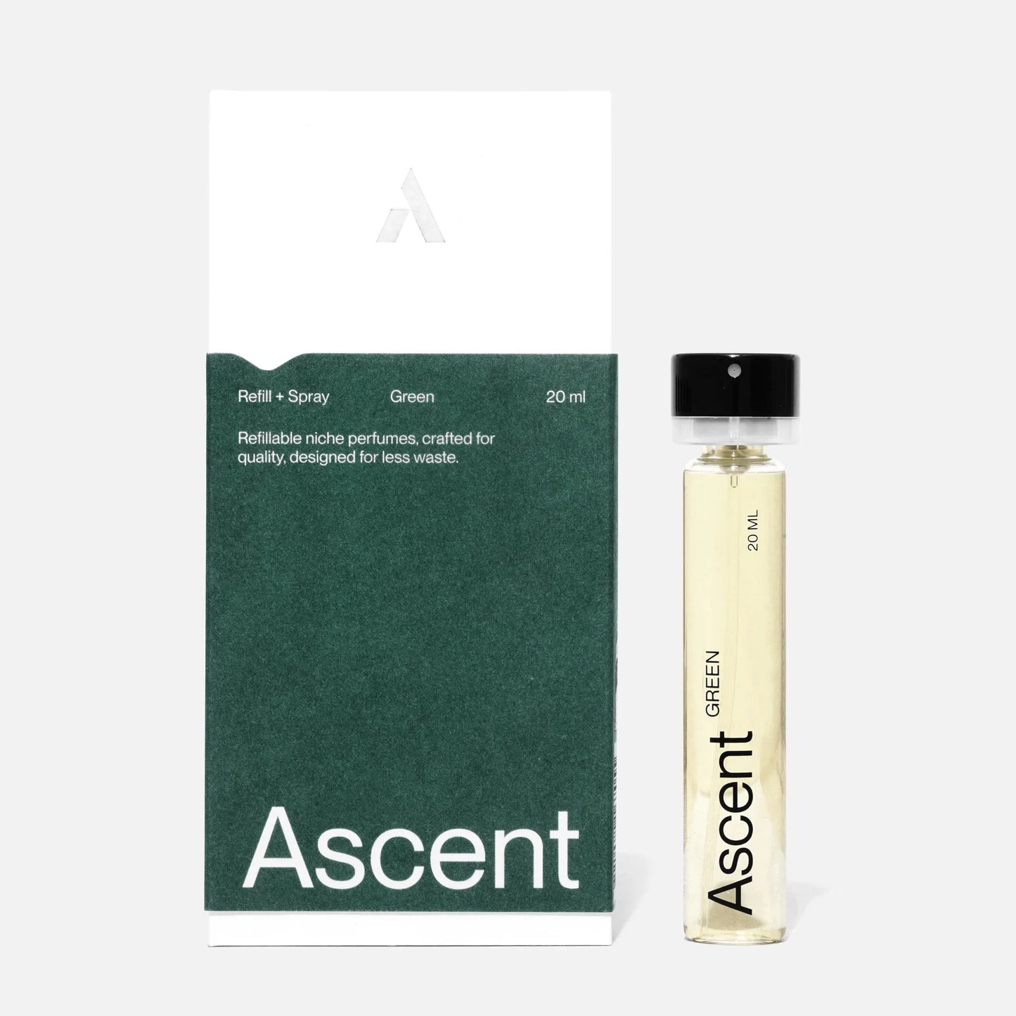Ascent - Verpakking + parfum navullingl | Green