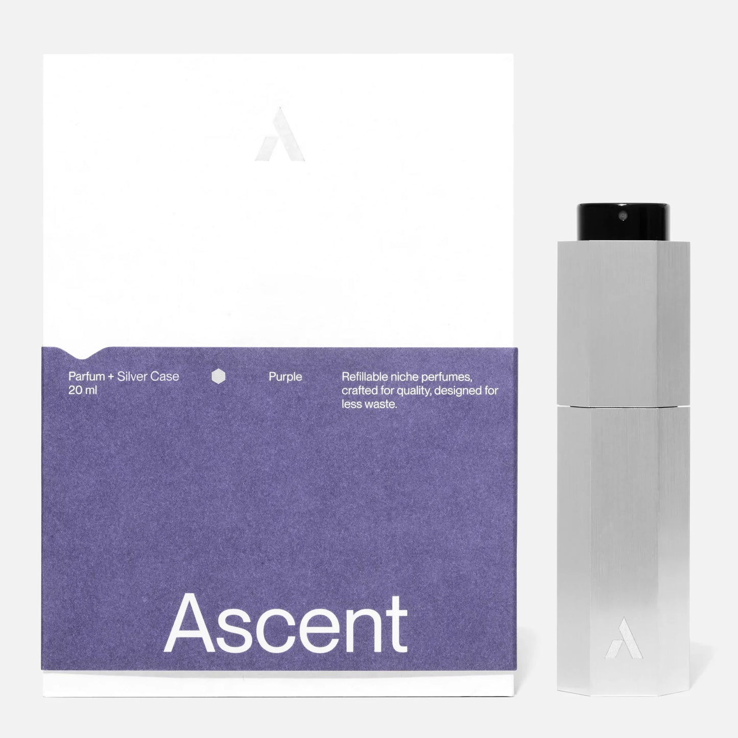 Ascent - Verpakking + parfum navullingl | Blauw
