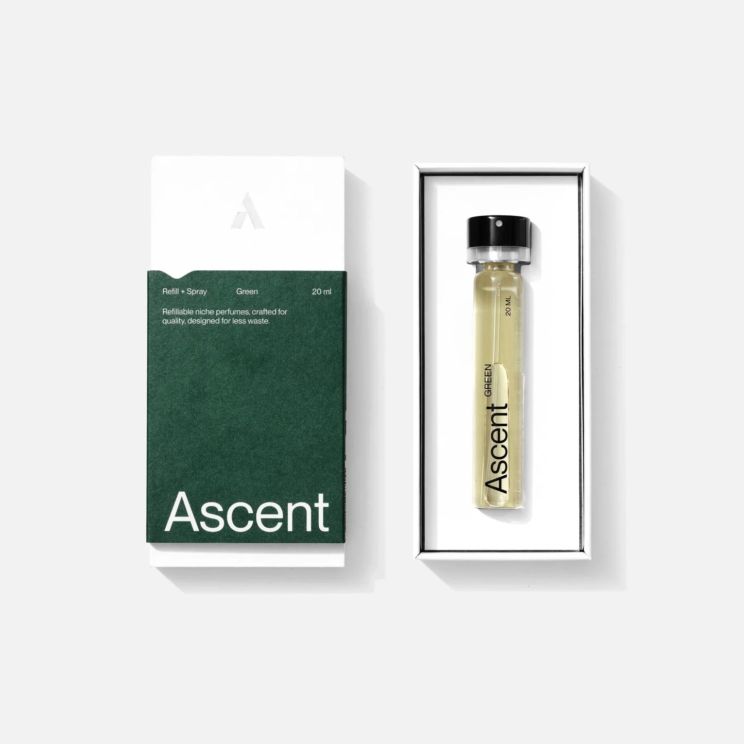 Ascent - Verpakking + parfum navullingl | Green
