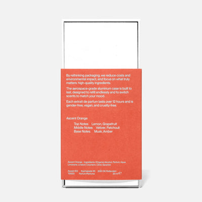 Ascent - Verpakking & Navulling parfum | Oranje