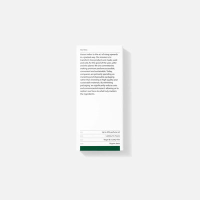 Ascent - Verpakking + parfum navullingl | Green