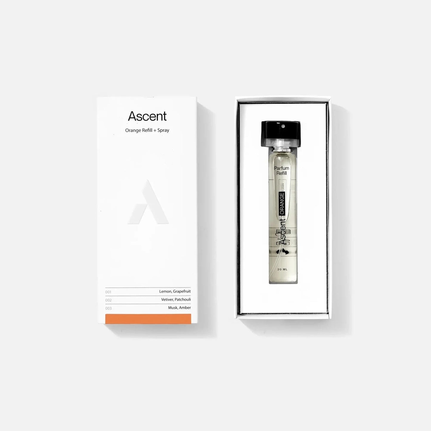Ascent - Verpakking & Navulling parfum | Oranje