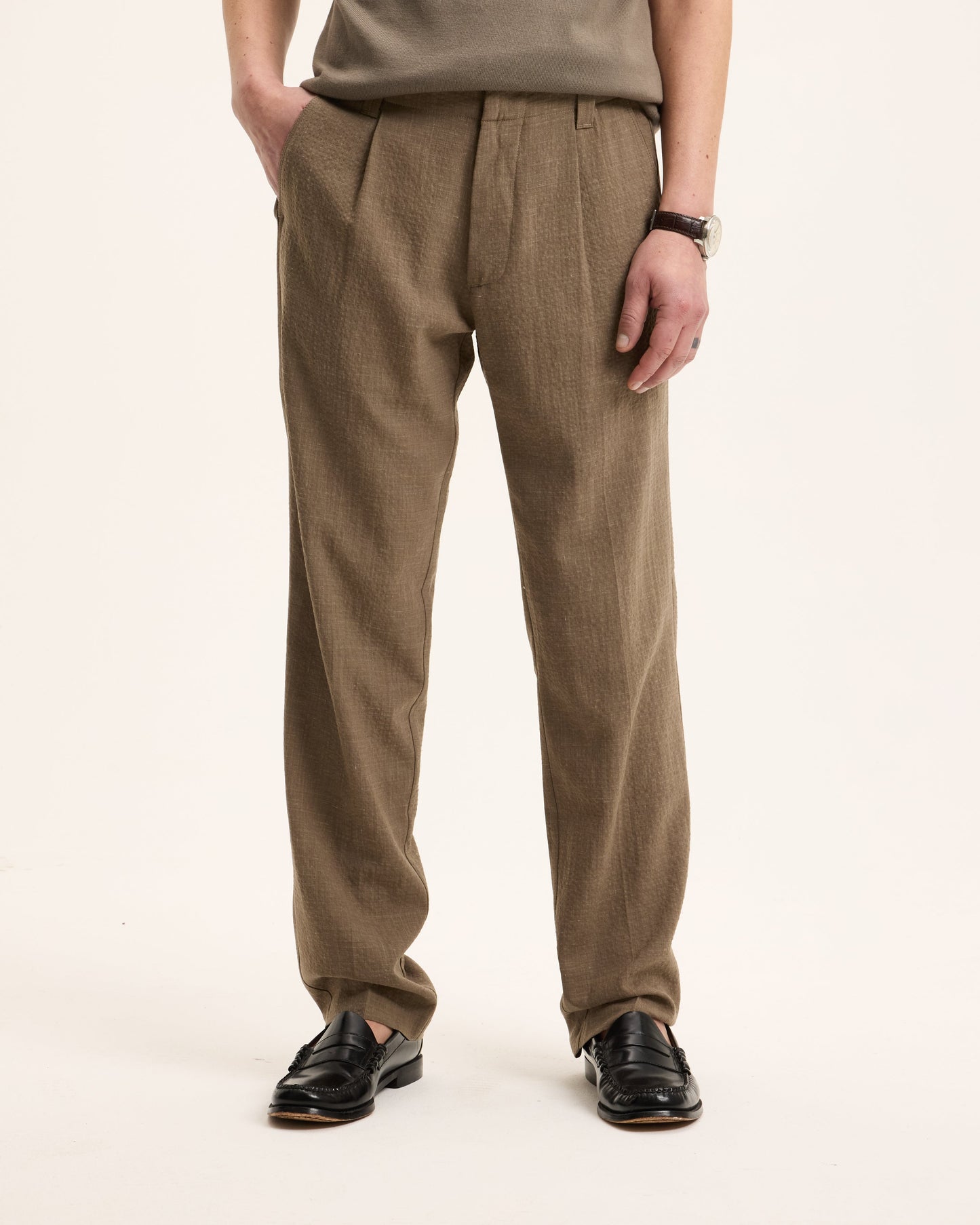 Bart Breathable Wool Trousers