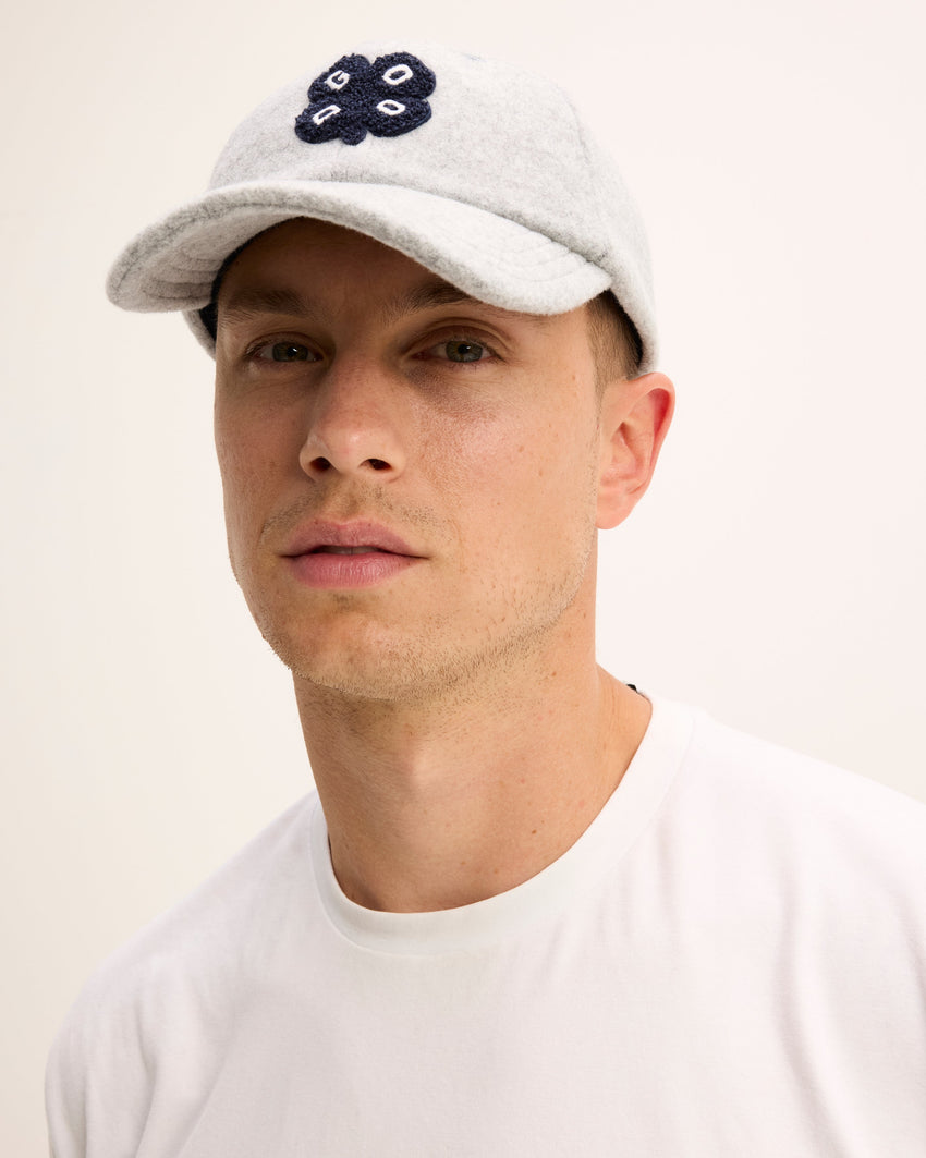 Wool Cap with Patch