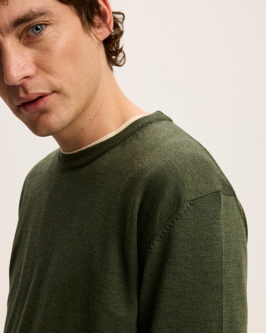 Essential Merino - Green Melange