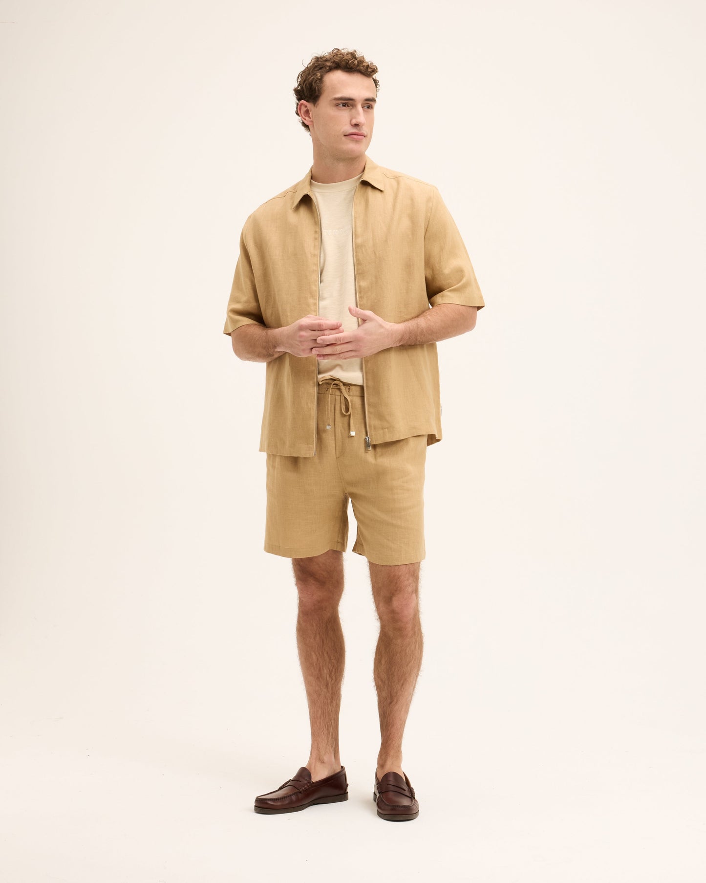 Hlin Linen Shorts