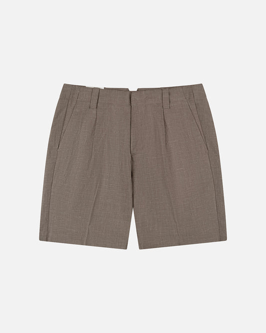 Hart Wool-linen Blend Shorts