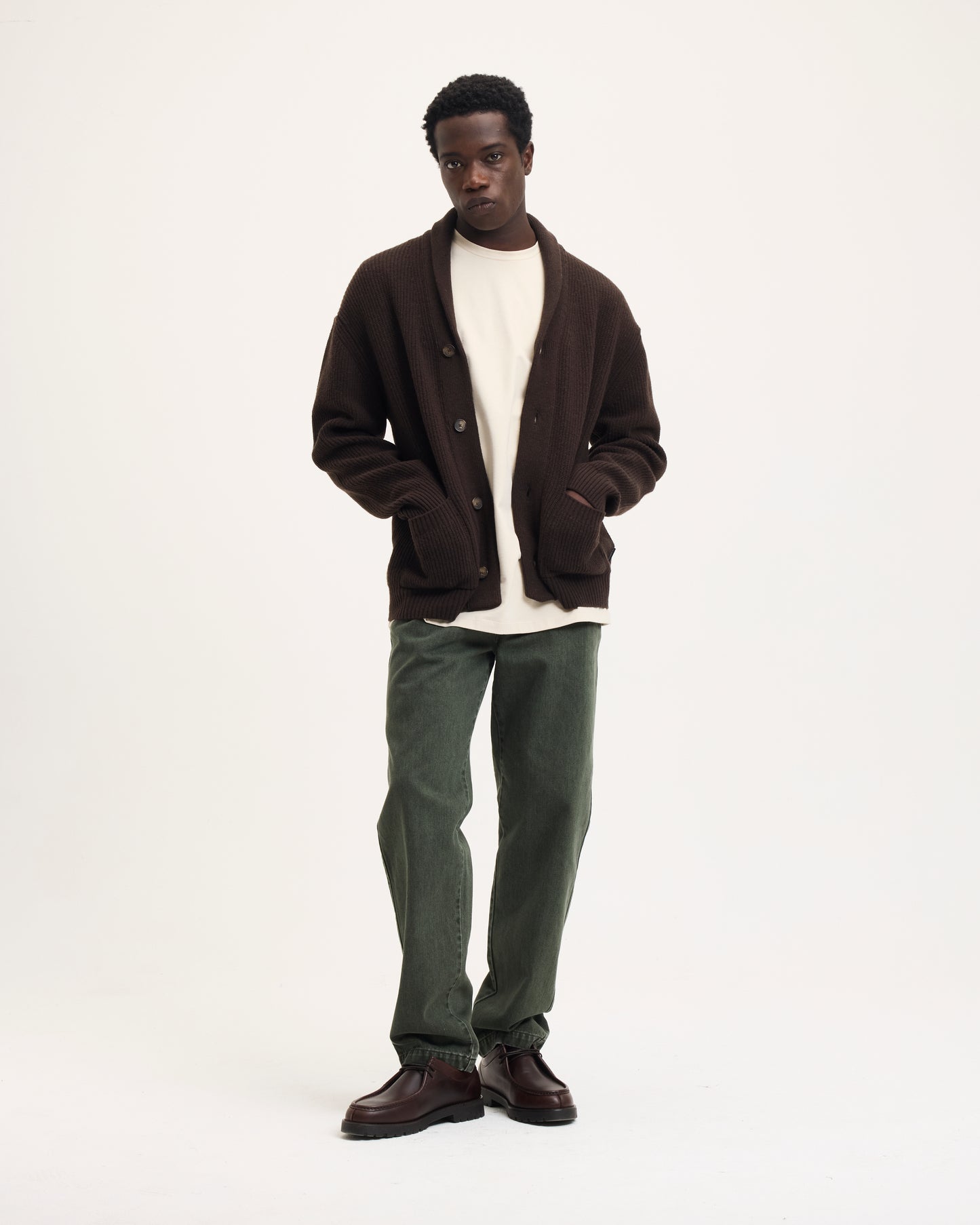 Kardigan Wool Knitted Vest
