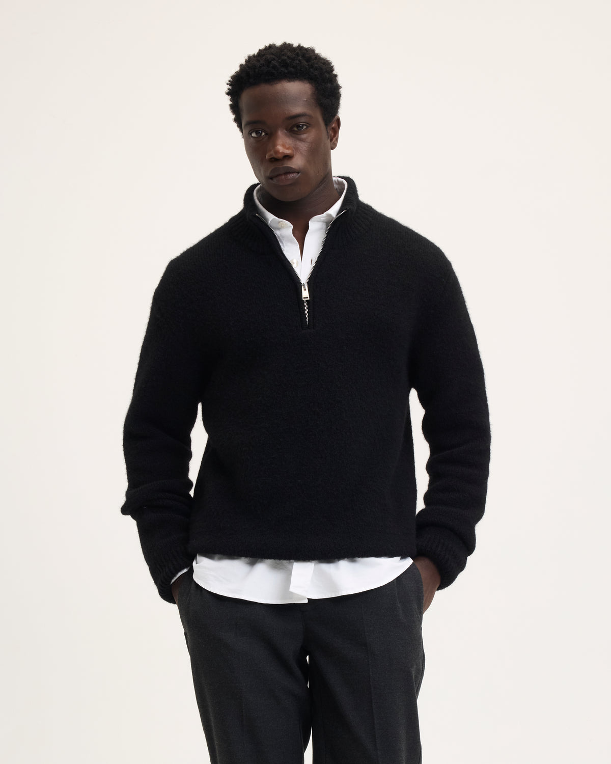 Komfy Heavy Zipper Knit