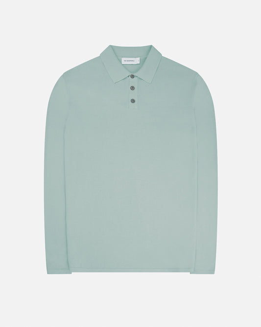 Kai Italian Knitted Long-Sleeve Polo