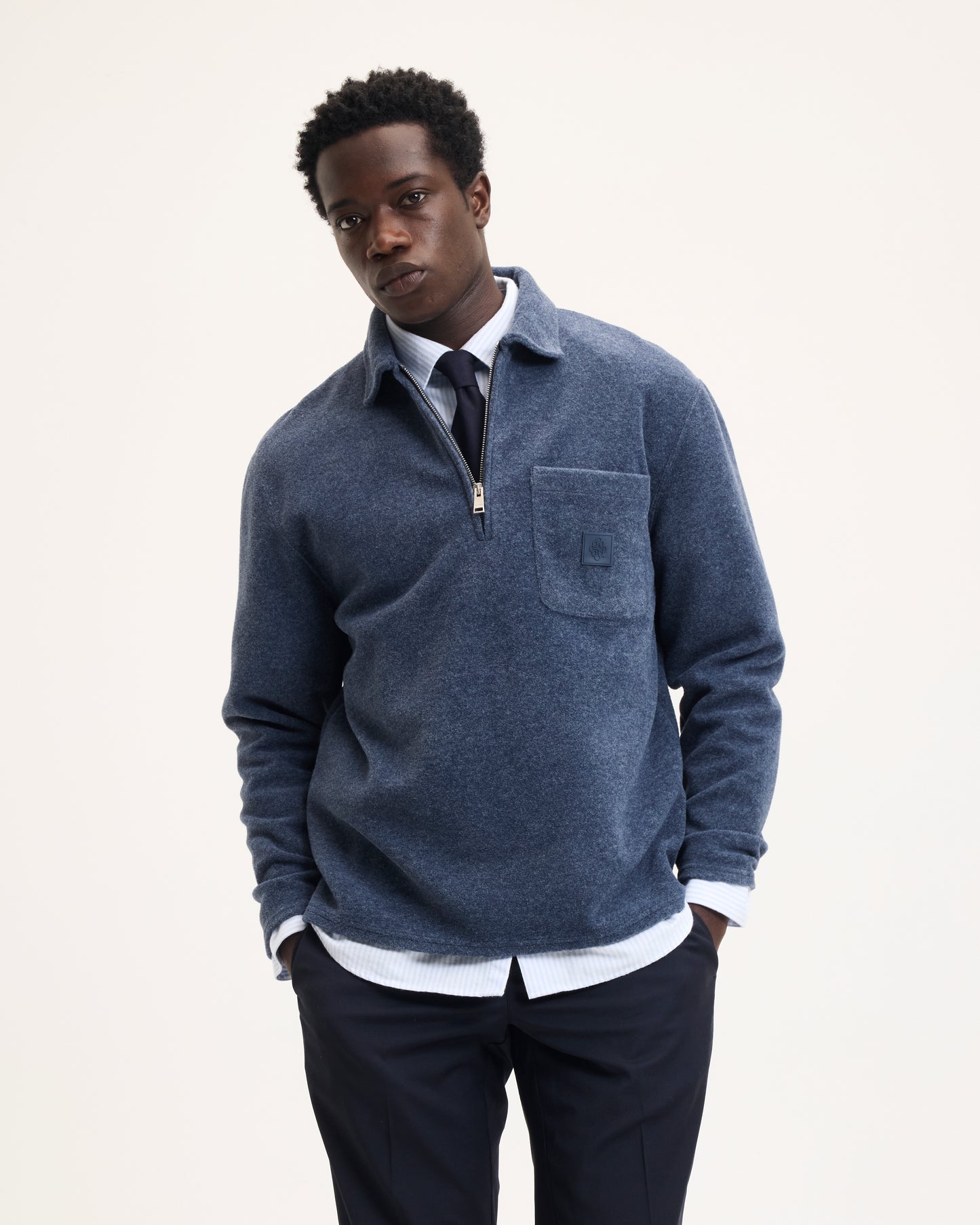 Leo Polo Collar Sweater