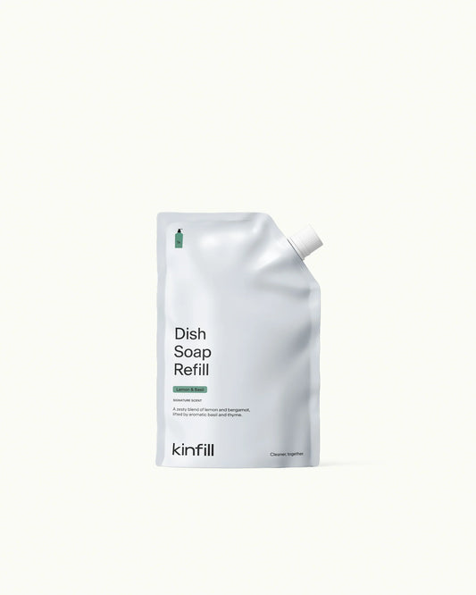 Kinfill - Dish Soap Refill - Lemon & Basil