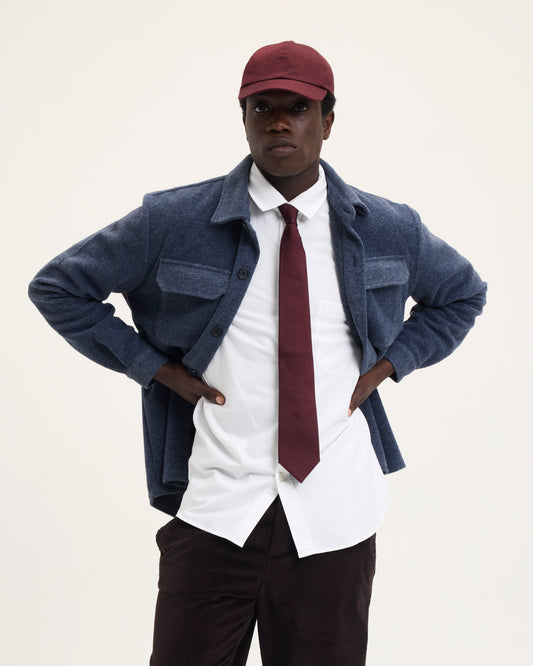 Sax Wool-Blend Shirt