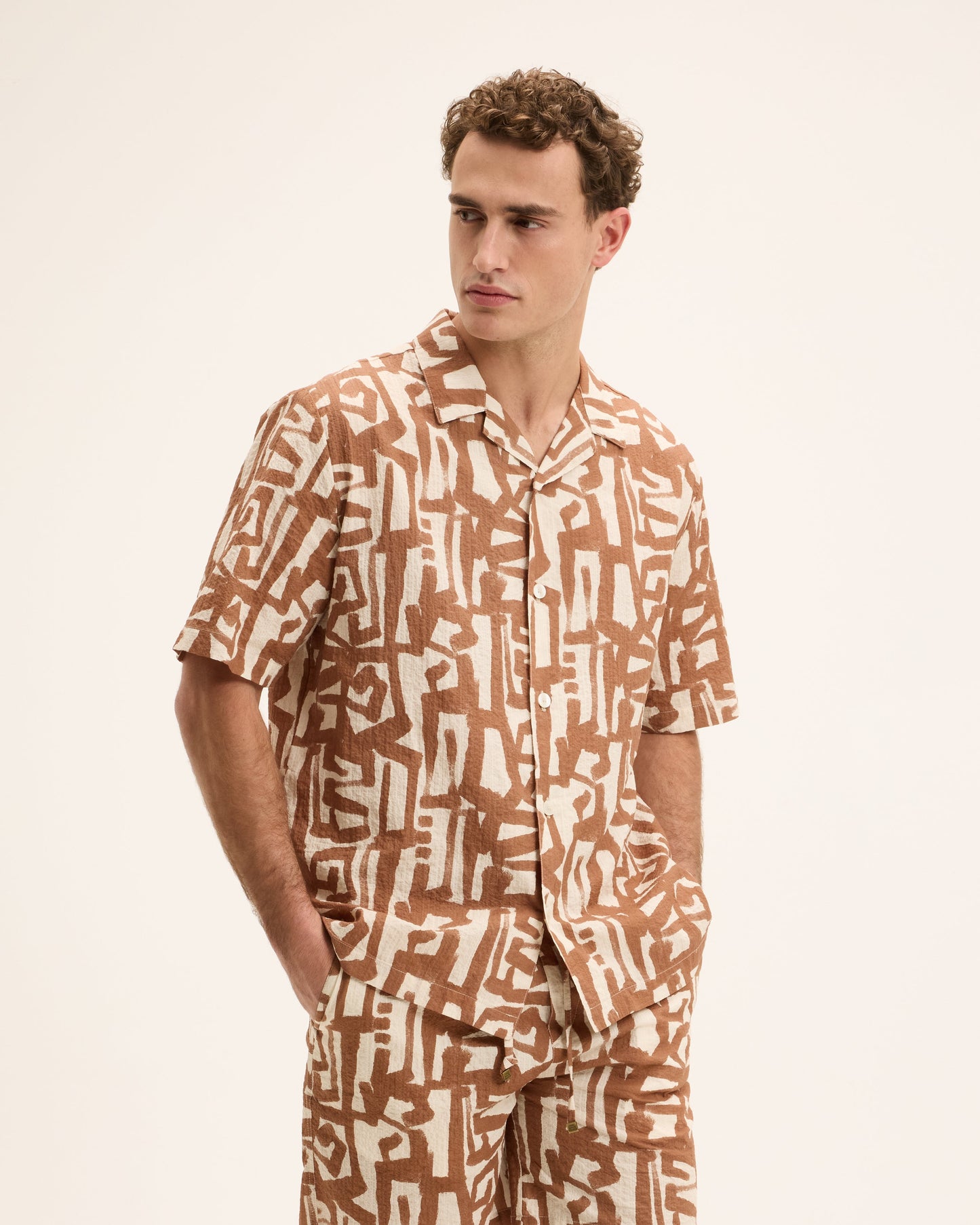 Seven Short Sleeved Loose-fit Shirt