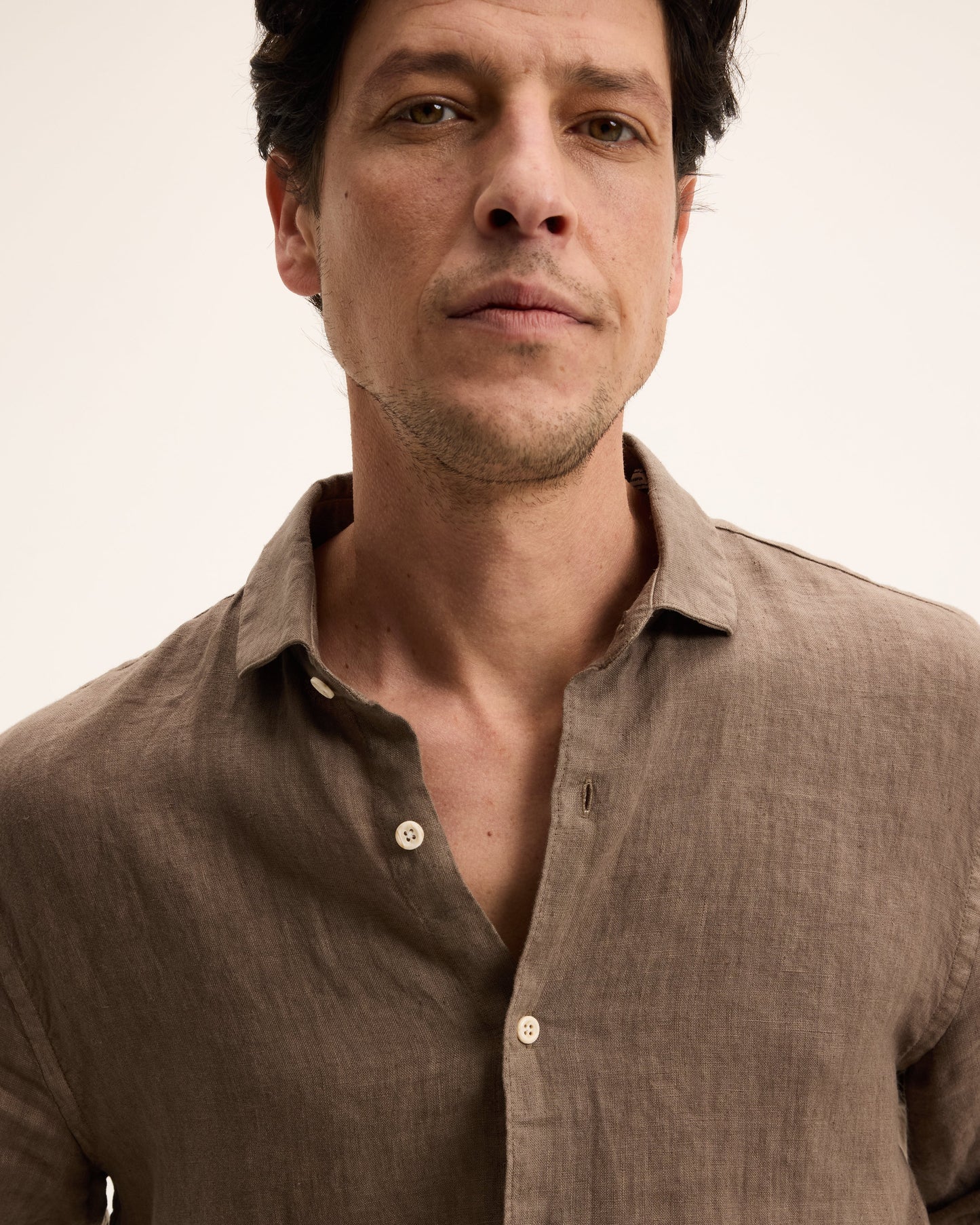 Soho Linen Garment Dye Shirt