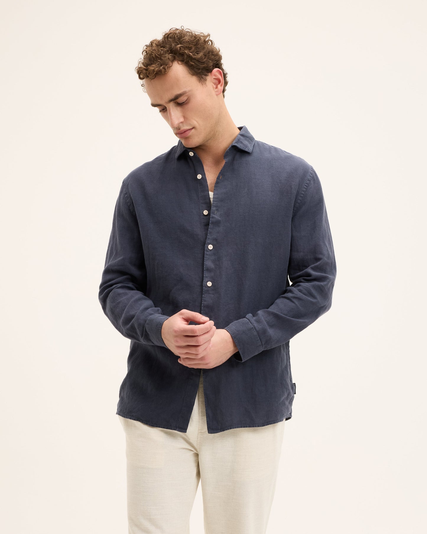 Soho Linen Garment Dye Shirt