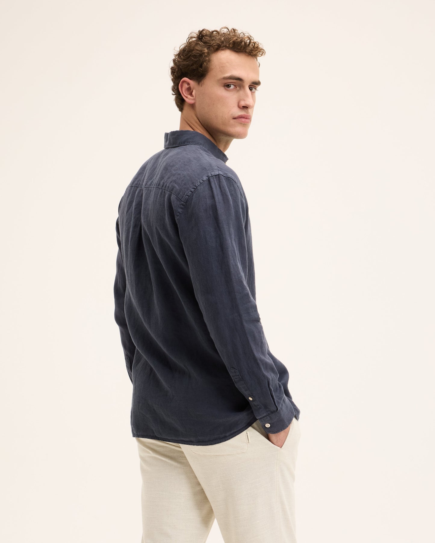 Soho Linen Garment Dye Shirt