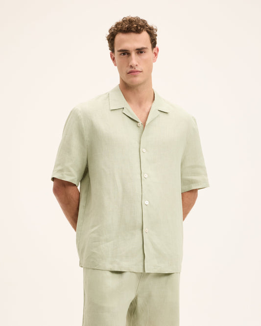 Soof Short Sleeved Linen Shirt