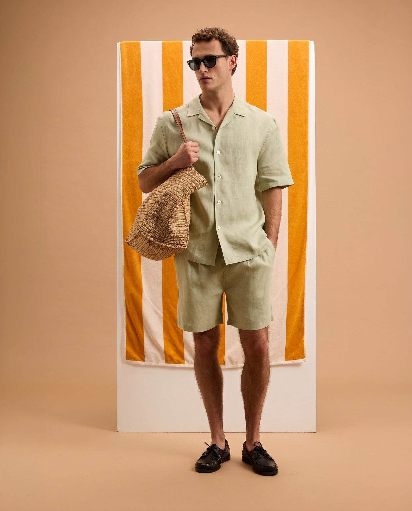 Soof Short Sleeved Linen Shirt