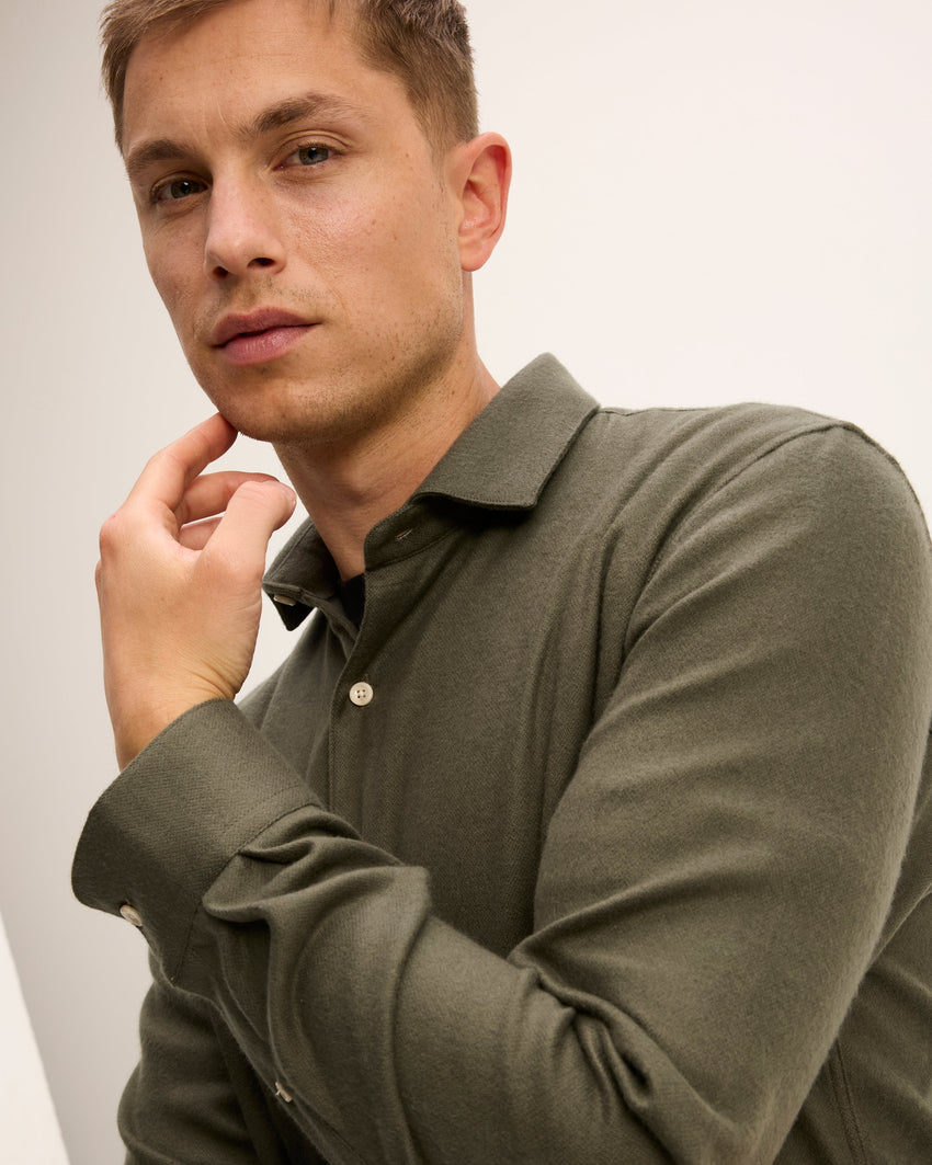 Storm Garment Dye Flannel Shirt