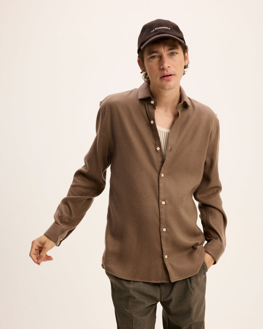 Storm Garment Dye Flannel Shirt