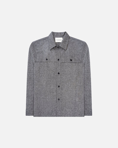 Wool Blend Overshirt