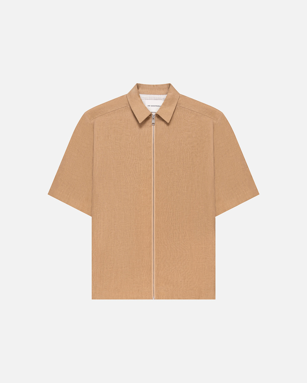 Soto Linen Zipper Shirt