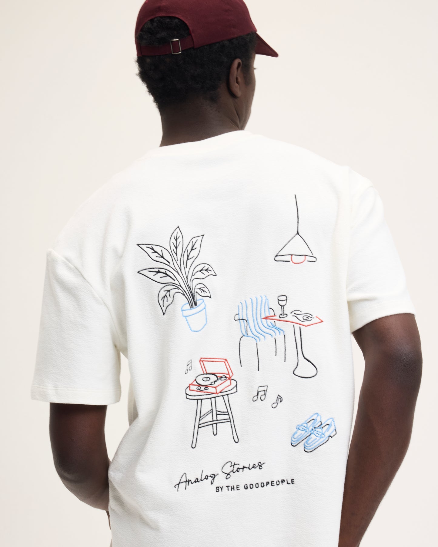 Tcult Embroidery Artwork Tee