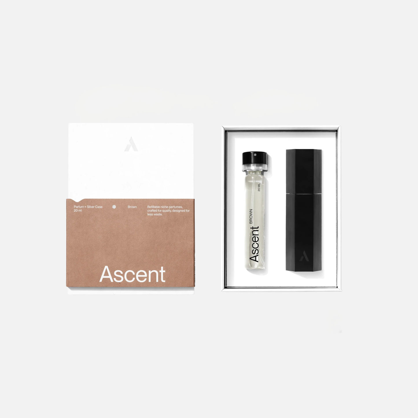 Ascent - Case & Parfum Refill | Brown
