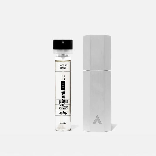 Ascent - Verpakking + parfum navullingl | Blauw