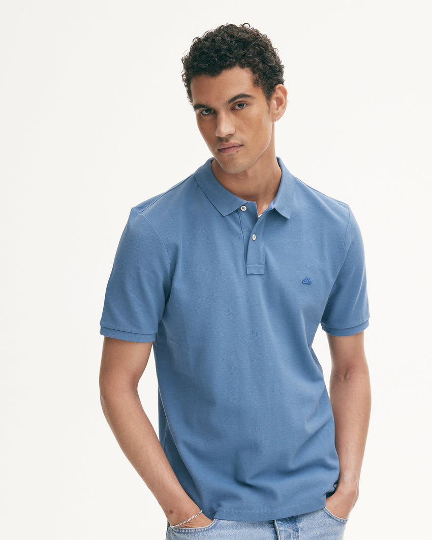 Polo With Cloud Patch