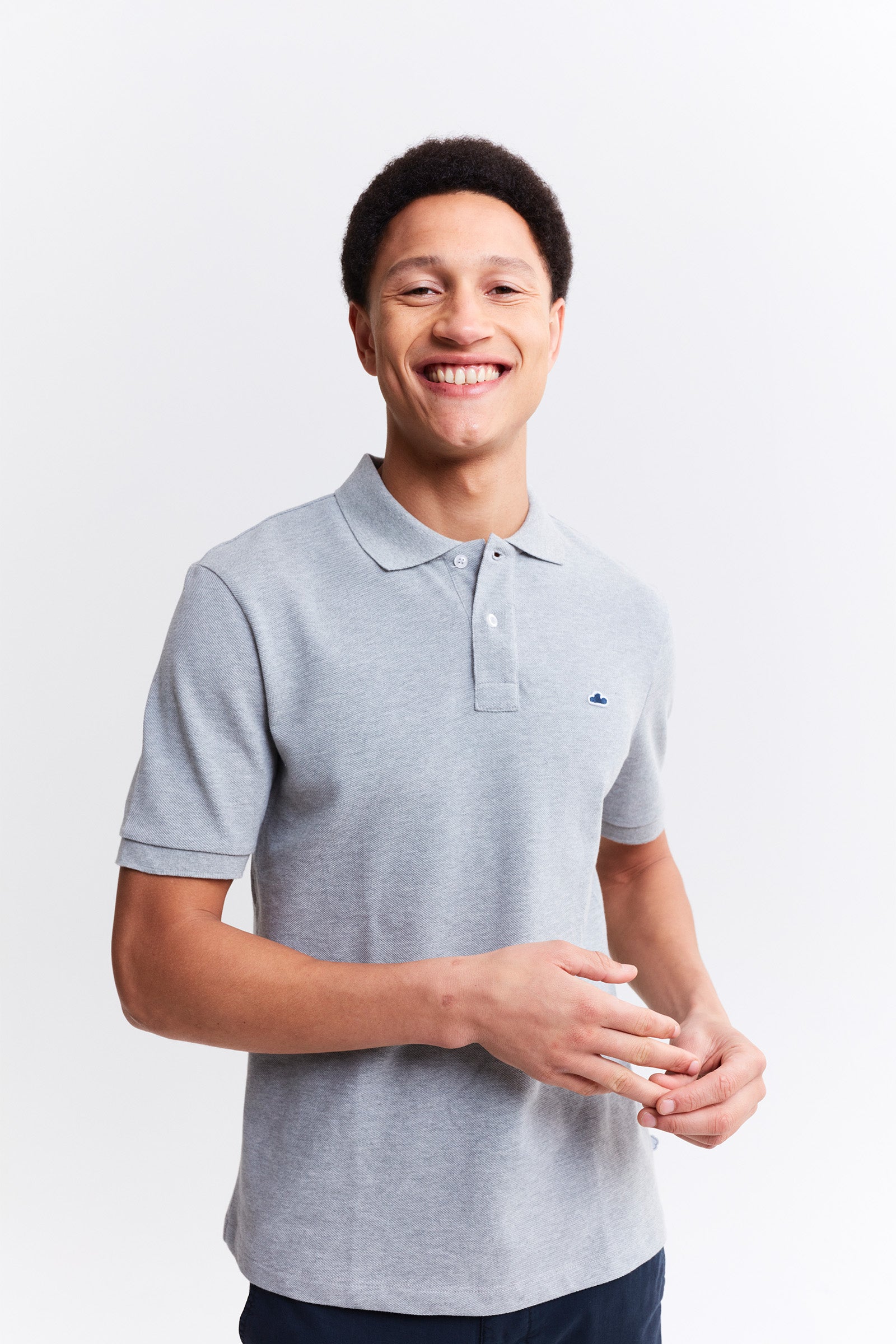 Polo With Cloud Patch